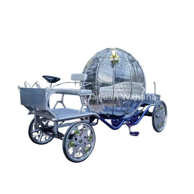 Glass Pumpkin Carriage