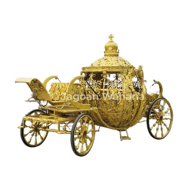 Luxury Golden Pumpkin Carriage 1