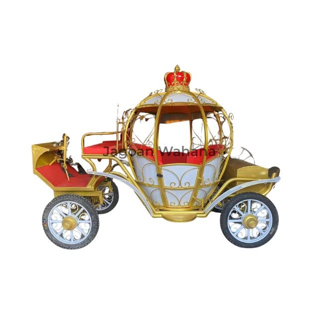 White-gold Pumpkin Carriage 3