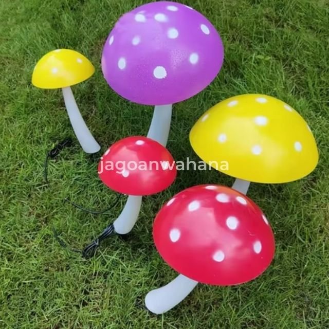 LED Jamur Simulasi