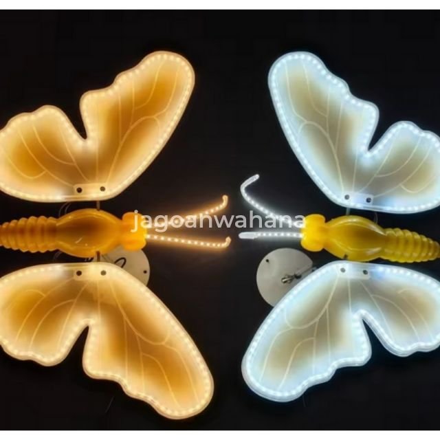 Transparent Dynamic Butterfly (40cm)