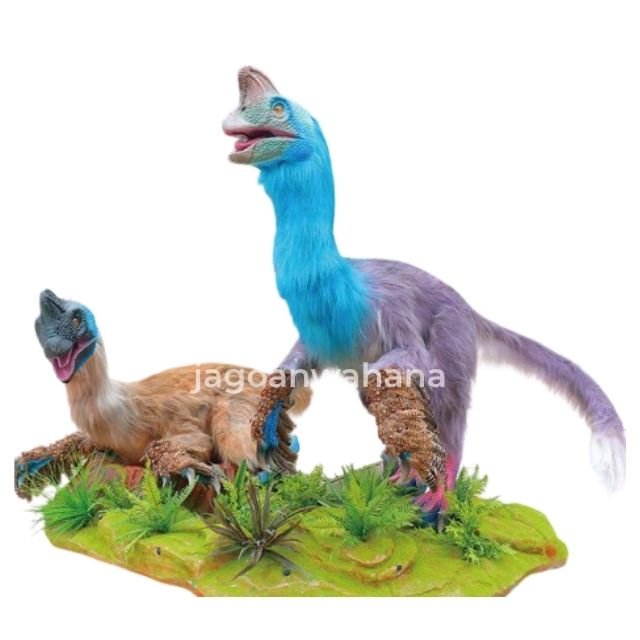 Dino Group Statue