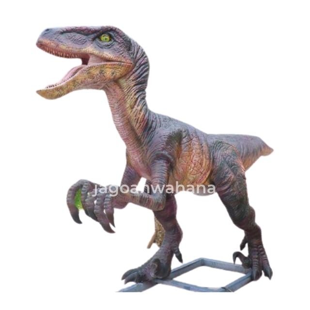 Velociraptor Statue