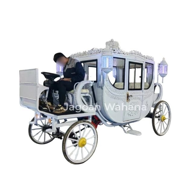 Full White Royal Carriage