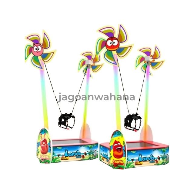Larva Pinwheel Trampoline