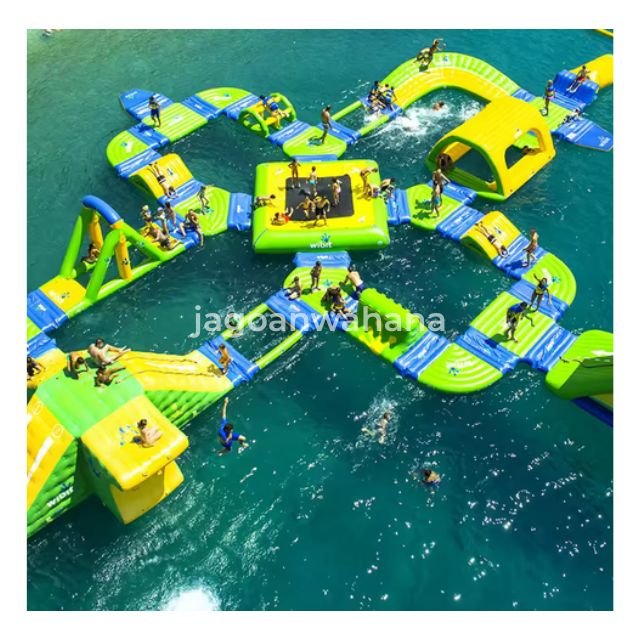 Water-based Inflatable Challenge Park