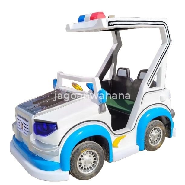 Police Car with Canopy