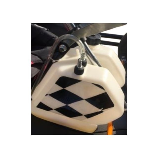 White Tank Gas with Holes