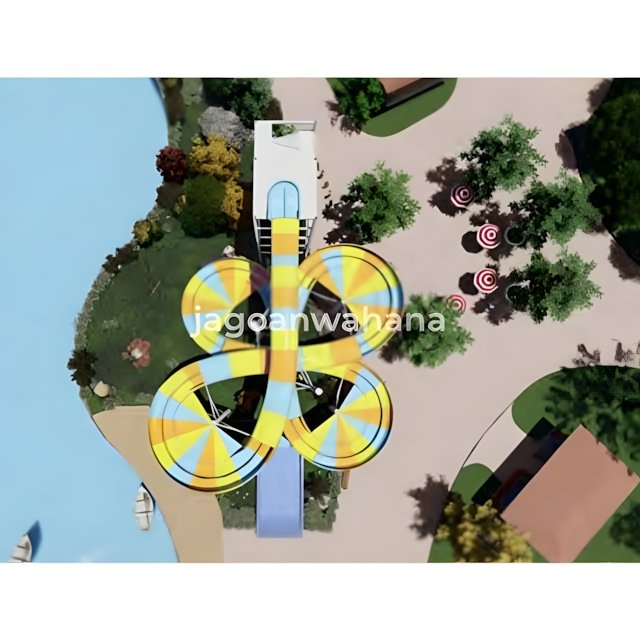 Flying Saucer and Flower Slide Competition